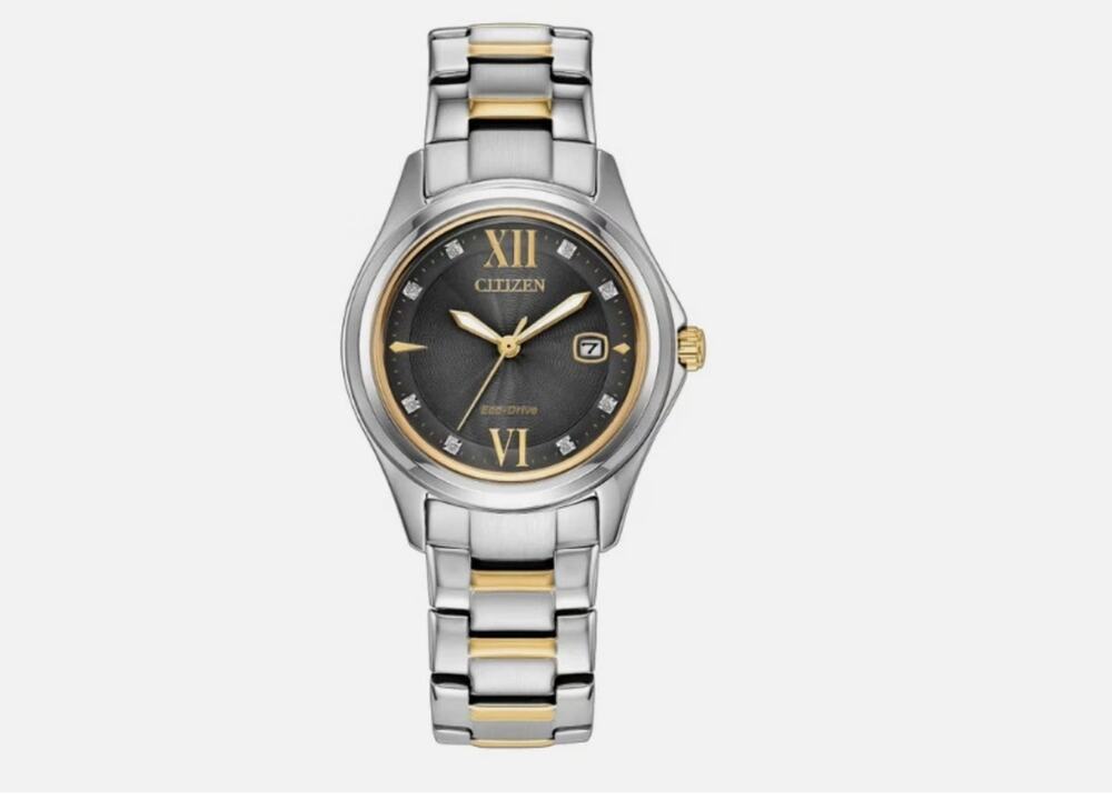 Citizen Eco Drive Gemmed MOP Dial Classic 30mm Women's Quartz Watch FE1136-59H